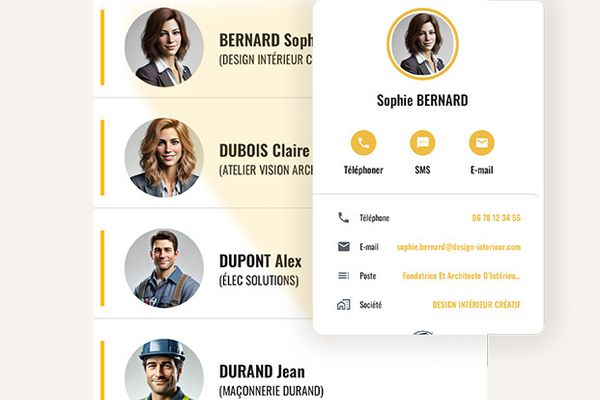 Annuaire des utilisateurs